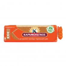 Καραμολέγκος Ψωμί του Τοστ Σταρένιο 680gr