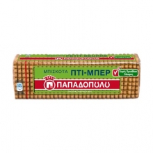 Παπαδοπούλου Πτι Μπερ χωρίς Ζάχαρη 225gr