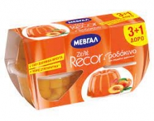 Μεβγάλ Ζελέ Ροδάκινο 4x128gr