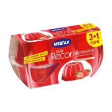 Μεβγάλ Ζελέ Φράουλα 4x128gr