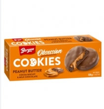 Bergen Cacao Cookies Peanut Butter 128gr