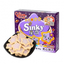 Glico Sinky Biscuits Blueberry Cheesecake 60gr