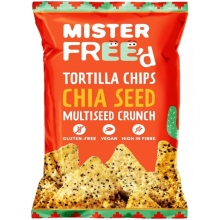 Mister Freed Tortilla Chips Σπόροι Τσία χωρίς Γλουτένη 135gr