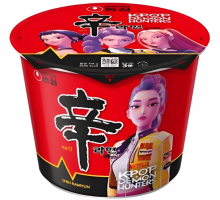 Nongshim Instant Noodles Cup K-Pop Demon Hunters 68gr