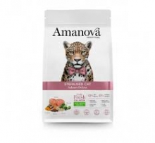 Amanova Sterilised Cat Salmon Low Grain 1.5kg