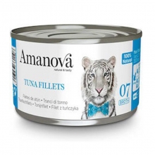 Amanova Tuna Fillets Broth 70gr