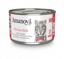 Amanova Tuna and Crab Jelly 70gr