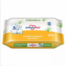 Amoremio Μαντηλάκια Καθαρισμού Citronella 40τμχ
