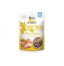 Brit Care Raw Treat Hair and Skin Ψάρι - Γαλοπούλα