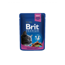 Brit PR Cat Chicken and Turkey (100gr)