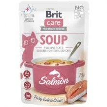 Brit Pouch Soup Salmon 75gr