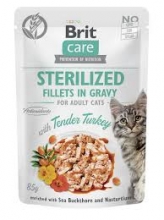 Brit Pouch Sterilized Fillets Turkey 85gr