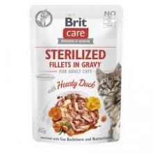 Brit Pouch Sterilized Fillets Duck 85gr