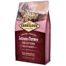 Carnilove Cat Kitten Salmon (500gr) Χύμα