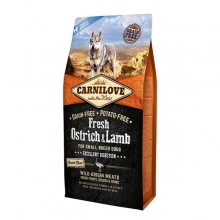 Carnilove Grain Free Fresh Ostrich and Lamb Small Breed (500gr) Χύμα