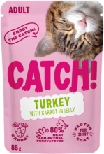 Catch Turkey with Carrot in Jelly Adult 85gr