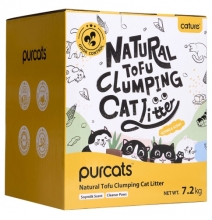 Cature Pure Tofu Clumping Cat Litter Milky Scent 7,2 kg