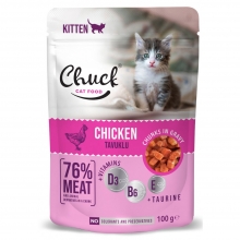 Chuck Pouch Kitten Chicken (100gr)