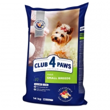 Club 4 Paws Adult Small Breeds Ξηρά Τροφή για Ενήλικους Σκύλους Μικρόσωμων Φυλών με Κοτόπουλο (500gr) Χύμα