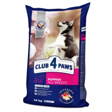 Club 4 Paws Puppies All Breed Ξηρά Τροφή για Κουτάβια με Κοτόπουλο (500gr) Χύμα