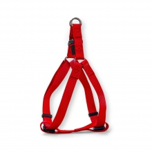 Dog Harness A Plain Red 1x 26-40cm