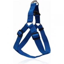 Dog Harness A Plain Blue XS 1x 26-40cm
