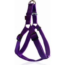 Dog Harness A Plain Purple XS 1x 26-40cm