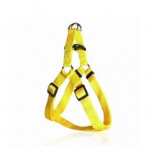 Dog Harness A Plain Yellow XS 1x 26-40cm