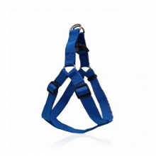 Dog Harness A Plain Fl. Blue XS 1x 26-40cm