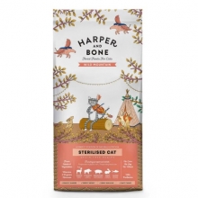 Harper and Bone Fresh Market Dry Food Grain-Free for Adult Sterilized Cats with Lamb Turkey Pork 5kg
