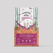 Harper and Bone Flavours of the Farm Dry Food Grain-Free for Adult Sterilized Cats with Chicken Duck Turkey 5kg