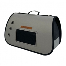 IATA Τσάντα Μεταφοράς Grey για Σκύλο και Γάτα No1 17Πx35Μx23Υ