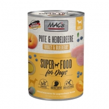 Macs Super Food Γαλοπούλα - Blueberry 400gr