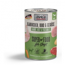 Macs Super Food Μοσχάρι - Κουνέλι - Λαχανικά 400gr