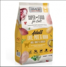 Macs Superfood Πάπια Γαλοπούλα και Κοτόπουλο 500gr