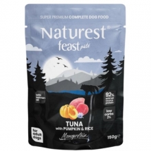 Naturest Pouch Feast Adult Pure Tuna, Pumpkin and Rice 150gr