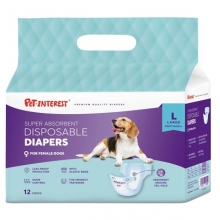 Pet Interest Πάνες Περιόδου - Ακράτειας L 12τμχ