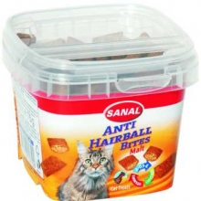 Sanal Cat Anti - Hairball BITE Cup (80gr)
