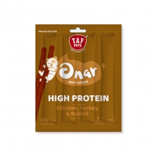 Taf Pets- Onar Soft Cat Sticks Chicken, Turkey and Rabbit 4x5gr 20gr