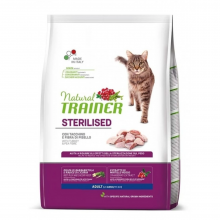 Trainer Natural Sterilized Cat Γαλοπούλα 500gr