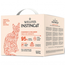 Wellfed Instincat S.O.B. Adult Chicken and Salmon 6x300gr