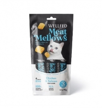 Wellfed Meat Mellows with Chicken and Salmon 3 τμχ