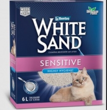 White Sand with Sensitive Highly Hygiene 10lt + 6lt ΔΩΡΟ