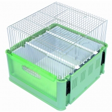 Κλουβί Μεταφοράς με Ενσωματωμένη Ταΐστρα και Ποτίστρα