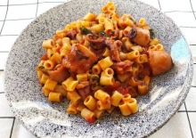 Κοφτό Μακαρονάκι με Θράψαλο