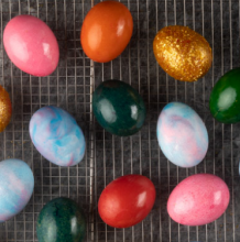 Αυγά Σπιτικά Βαμμένα Χρωματιστά (10άδα)