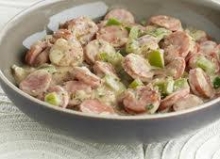 Λουκάνικο Κοτόπουλο α λα Κρεμ