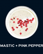 Milkshake Mastic and Pink Pepper