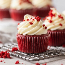 Muffin Red Velvet με Κρέμα 180gr