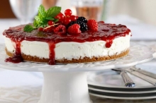Cheesecake Κεράσι (μεσαίο οικογενειακό)